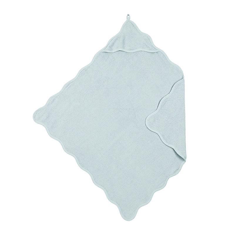 Βρεφική Κάπα (80x80) Meyco Wavy Grey Blue