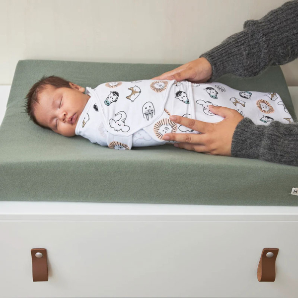 Καλοκαιρινός Υπνόσακος - Πάνα Φασκιώματος (0-3 μηνών) Meyco Swaddle Animal Multicolour