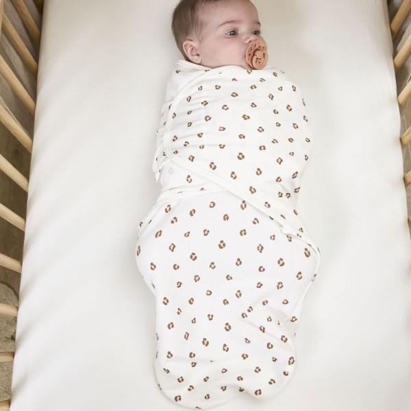 Καλοκαιρινός Υπνόσακος - Πάνα Φασκιώματος (0-3 μηνών) Meyco Swaddle Mini Panther Pink