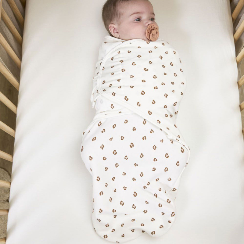 Καλοκαιρινός Υπνόσακος - Πάνα Φασκιώματος (0-3 μηνών) Meyco Swaddle Mini Panther Pink