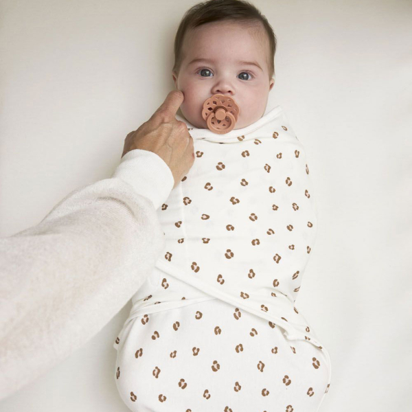 Καλοκαιρινός Υπνόσακος - Πάνα Φασκιώματος (0-3 μηνών) Meyco Swaddle Mini Panther Pink