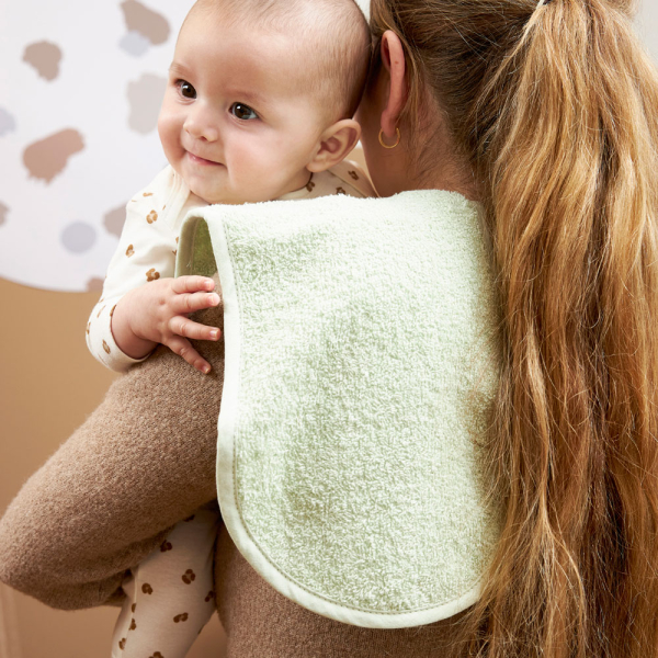 Λαβέτες Ώμου (Σετ 3τμχ) Meyco Offwhite/Soft Green/Forest Green