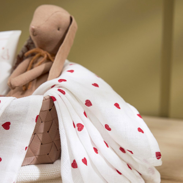 Μουσελίνες/Λαβέτες Ώμου Meyco Sweet Heart