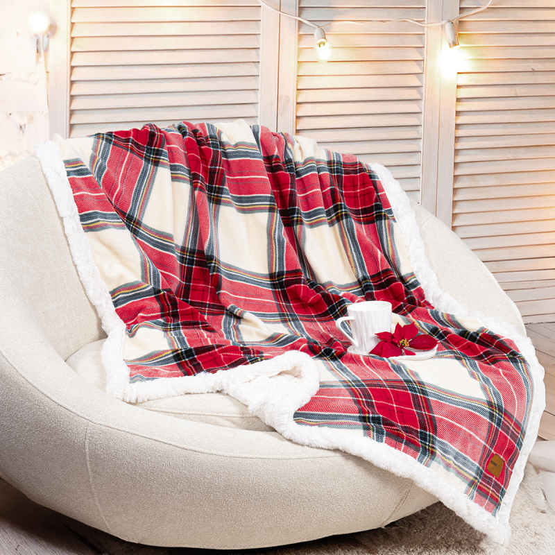 Κουβέρτα Καναπέ Fleece (130x170) Nima Noel