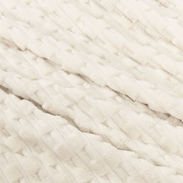 Διακοσμητικό Ριχτάρι Fleece/Κουβέρτα Καναπέ (130x170) Nima Savara L.Beige