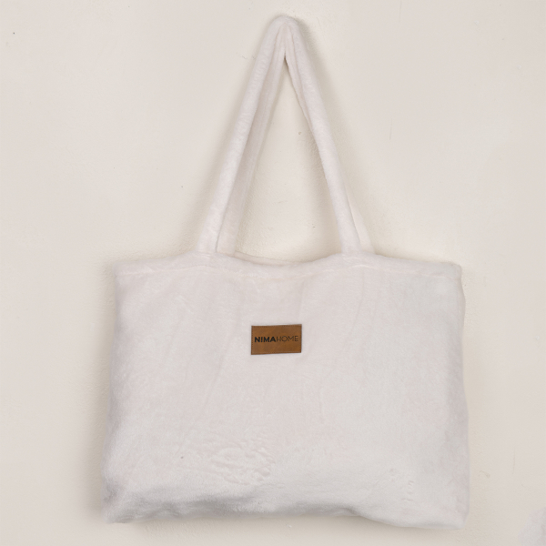 Fleece Τσάντα (52x37) Nima Ivory