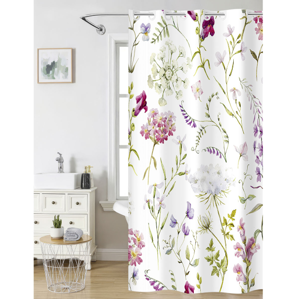 Κουρτίνα Μπάνιου (180x200) Με Τρουκς Nima Roselle