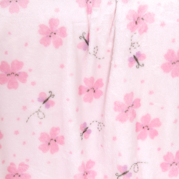 Κουβέρτα Βελουτέ Κούνιας (110x140) Nima Baby Bloomie