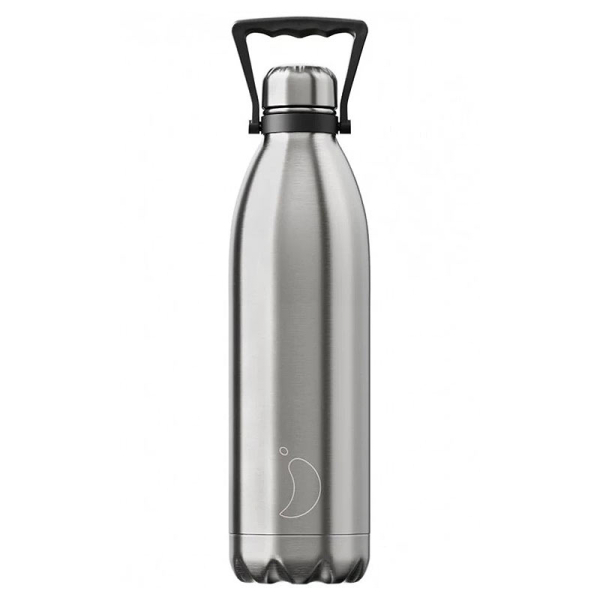 Μπουκάλι Θερμός 1.8lt Chilly's Bottle Original Silver