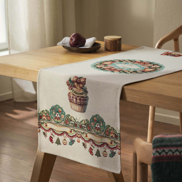 Χριστουγεννιάτικη Τραβέρσα (45x140) Gofis Home Xmas 212
