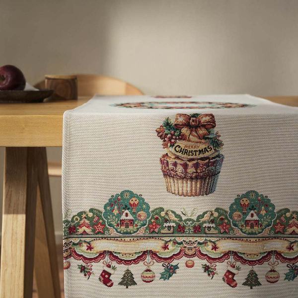 Χριστουγεννιάτικη Τραβέρσα (45x140) Gofis Home Xmas 212