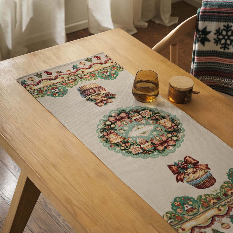 Χριστουγεννιάτικο Σεμέν (40x90) Gofis Home Xmas 212