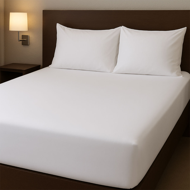 Σεντόνι (220x285) Hotel Spitishop Pro 50% Βαμβάκι 50% Polyester T160