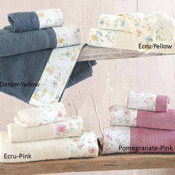 Πετσέτες Μπάνιου (Σετ 3τμχ) Rythmos Sorin 500gsm