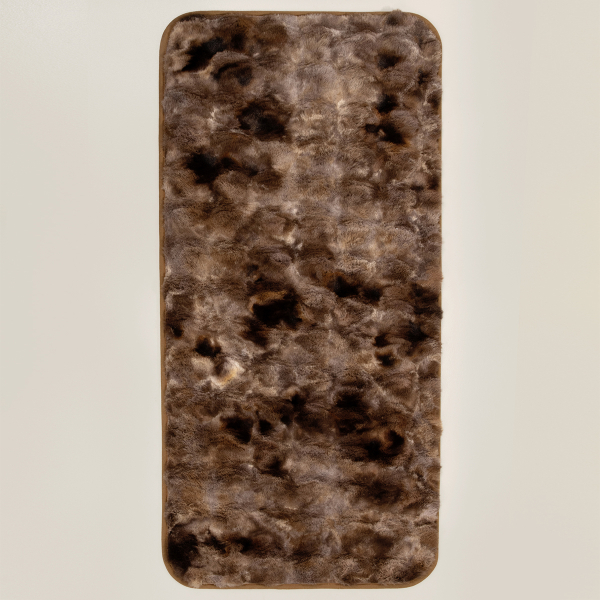 Χαλί Διαδρόμου Γούνινο (60x130) Nima Kora D.Brown