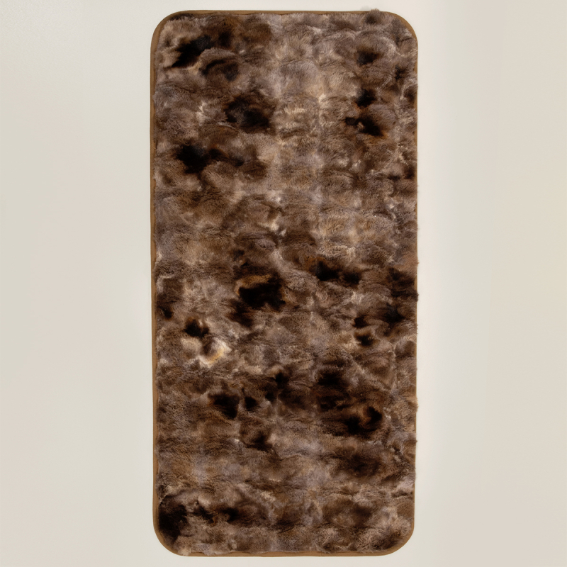 Χαλί Διαδρόμου Γούνινο (60x130) Nima Kora D.Brown