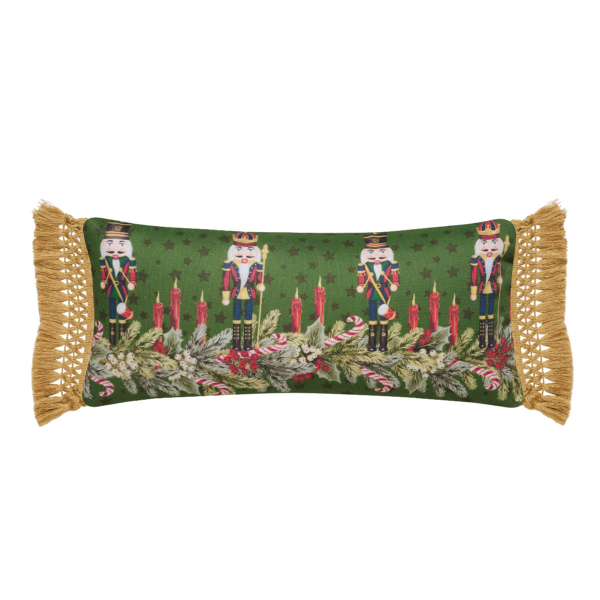 Χριστουγεννιάτικο Μαξιλάρι 2 Όψεων (30x60) Kentia Loft Snow 255