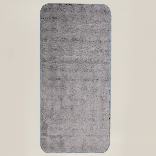 Χαλί Διαδρόμου Γούνινο (60x130) Nima Kora Grey