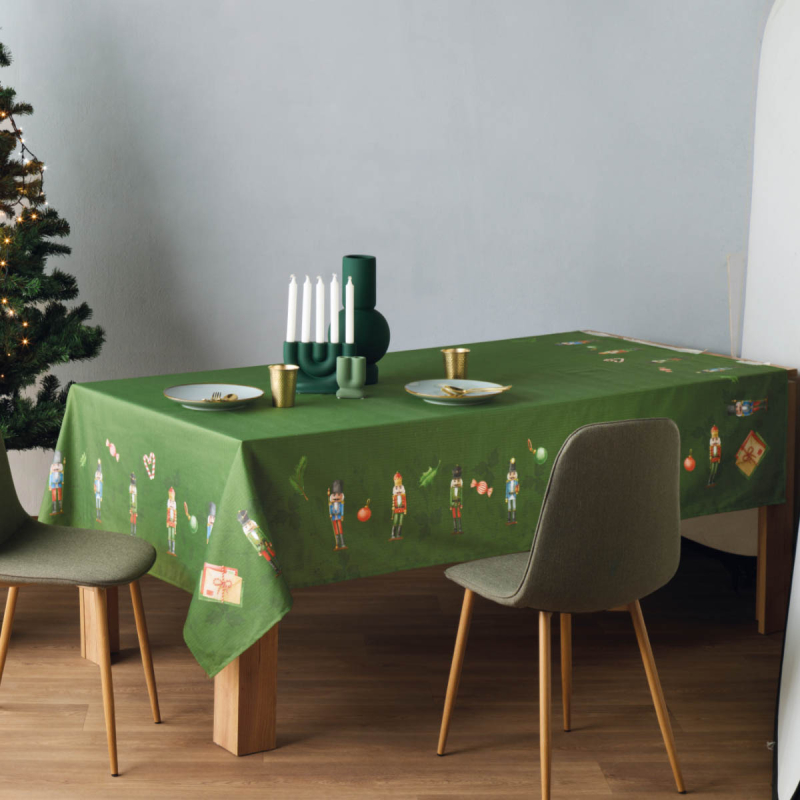 Χριστουγεννιάτικο Τραπεζομάντηλο (160x280) Kentia Loft Snow 255