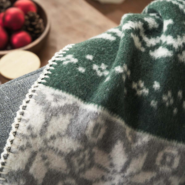 Χριστουγεννιάτικη Κουβέρτα Καναπέ (130x170) Gofis Home Fianna 472