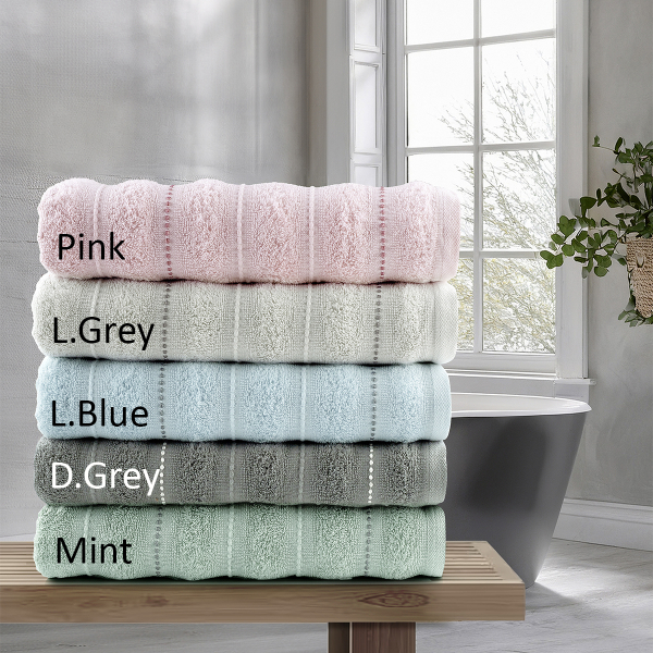 Πετσέτες Μπάνιου (Σετ 3τμχ) Nima Aura 450gsm