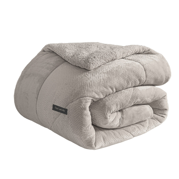 Κουβερτοπάπλωμα Ημίδιπλο (180x240) Guy Laroche Moore Natural