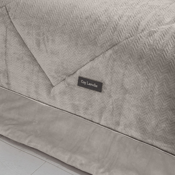 Κουβερτοπάπλωμα Ημίδιπλο (180x240) Guy Laroche Moore Natural