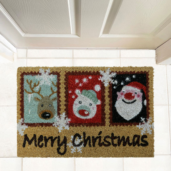 Χριστουγεννιάτικο Πατάκι Εισόδου (40x60) San Lorentzo Christmas