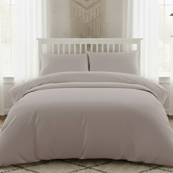 Σεντόνι King Size Επίπεδο (270x270) Melinen Lavish Satin Ecru