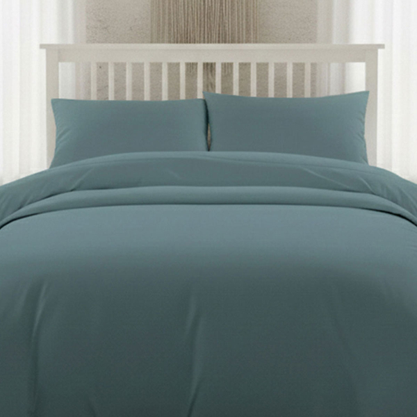 Ζεύγος Μαξιλαροθήκες (53x72) Melinen Lavish Satin D.Aqua