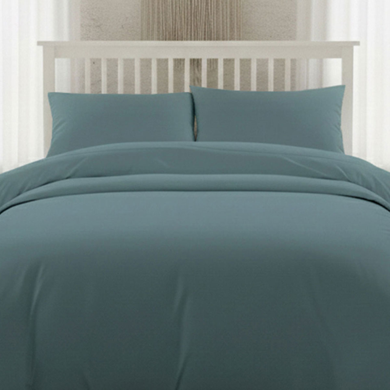 Ζεύγος Μαξιλαροθήκες (53x72) Melinen Lavish Satin D.Aqua