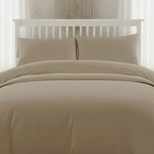 Ζεύγος Μαξιλαροθήκες (53x72) Melinen Lavish Satin Beige