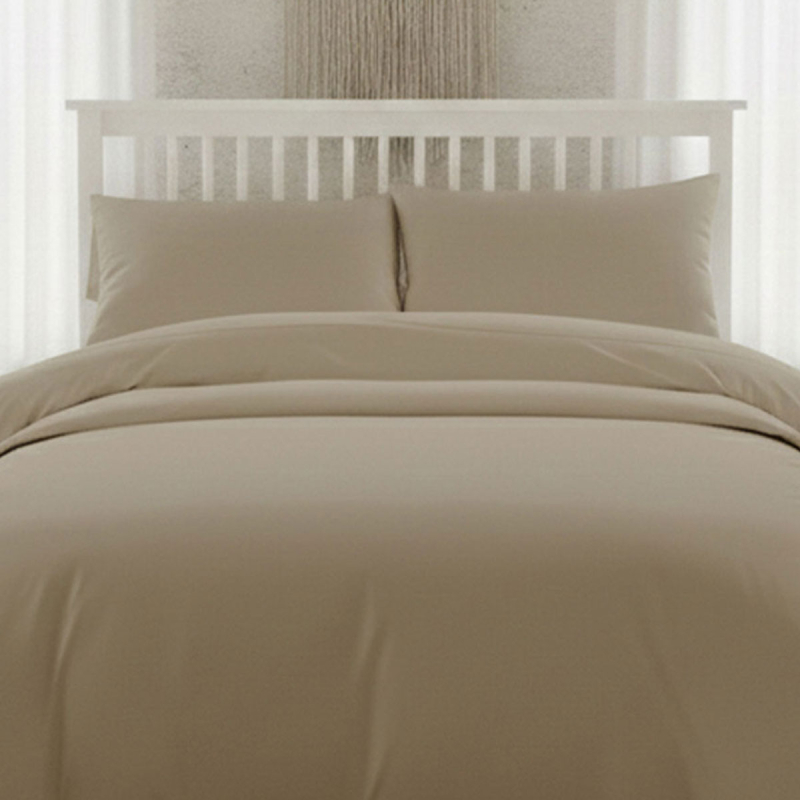 Ζεύγος Μαξιλαροθήκες (53x72) Melinen Lavish Satin Beige