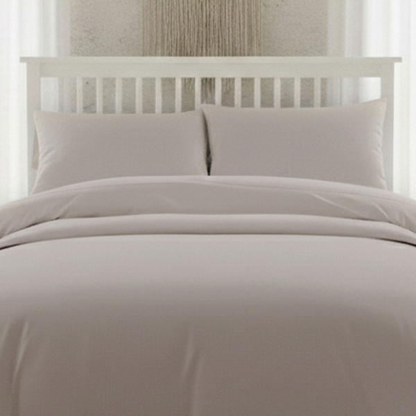 Ζεύγος Μαξιλαροθήκες (53x72) Melinen Lavish Satin Ecru