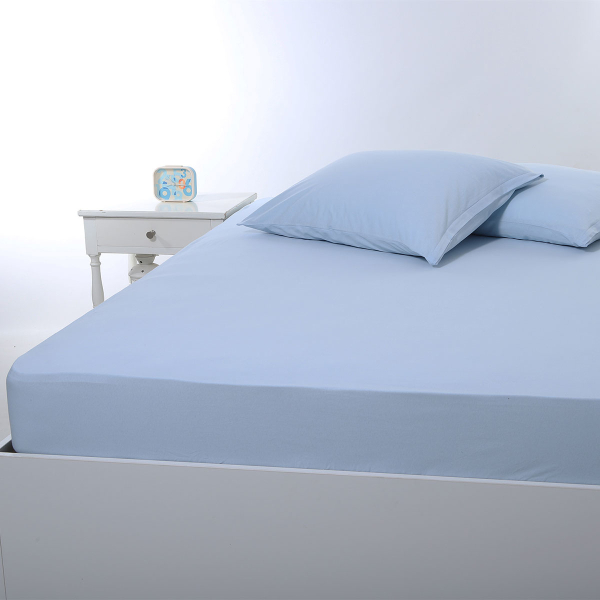 Σεντόνι Υπέρδιπλο Με Λάστιχο (160x200+35) Silk Fashion Jersey Ciel