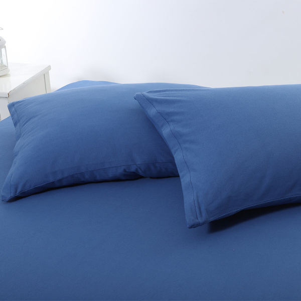 Ζεύγος Μαξιλαροθήκες (50x70) Silk Fashion Jersey Jean