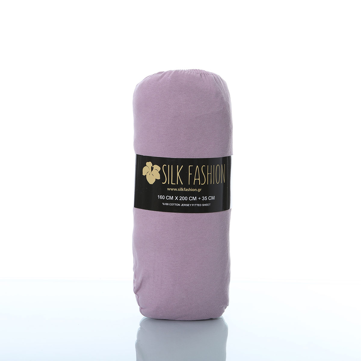 Σεντόνι Μονό με Λάστιχο (100X200+35) Silk Fashion Jersey Cyclamen Home Λευκά Είδη Κρεβατοκάμαρας Σεντόνια Μονά Spitishop
