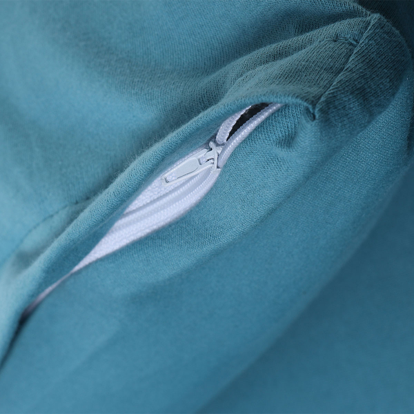 Ζεύγος Μαξιλαροθήκες (50x70) Silk Fashion Jersey Petrol