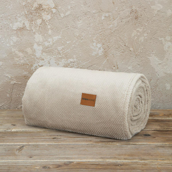 Κουβέρτα Fleece Μονή (150x220) Nima Bed Linen Mellow