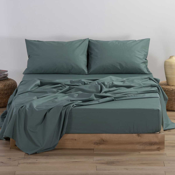 Σεντόνι Υπέρδιπλο Με Λάστιχο (160x200+30) Nef-Nef Homeware Basic