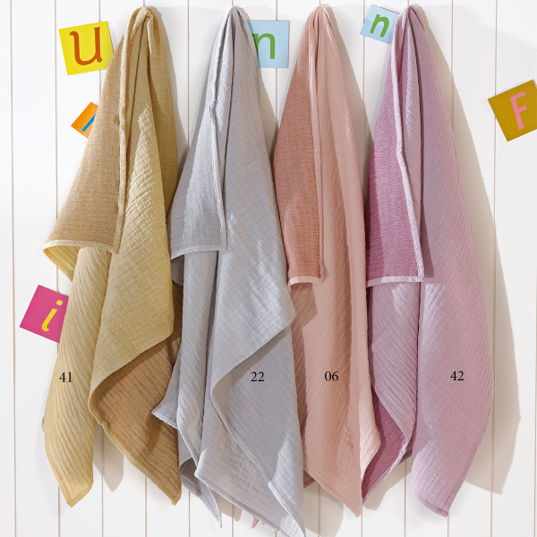 Μουσελίνα/Πάνα Αγκαλιάς (80x100) Kentia Baby Greta