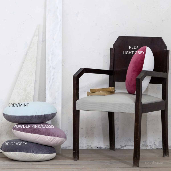 Διακοσμητικό Μαξιλάρι Βελουτέ 2 Όψεων (Φ45) Nima Pillows Velvety