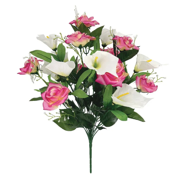 Τεχνητό Μπουκέτο Λουλουδιών 50εκ. Marhome 00-16230-3