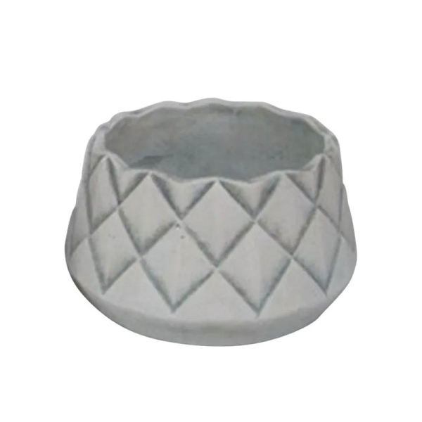 Κασπώ (Φ18x10.5) Marhome Γκρι/Λευκό 06-23428