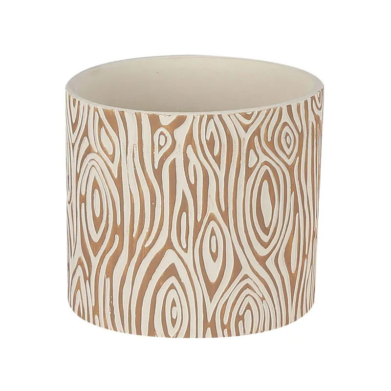 Κασπώ (Φ17x15) Marhome Εκρού/Καφέ 06-24514