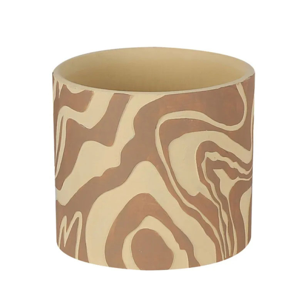 Κασπώ (Φ17x15) Marhome Μπεζ/Καφέ 06-24522