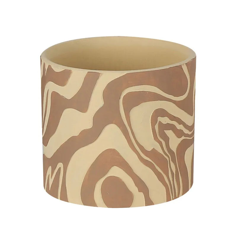 Κασπώ (Φ17x15) Marhome Μπεζ/Καφέ 06-24522