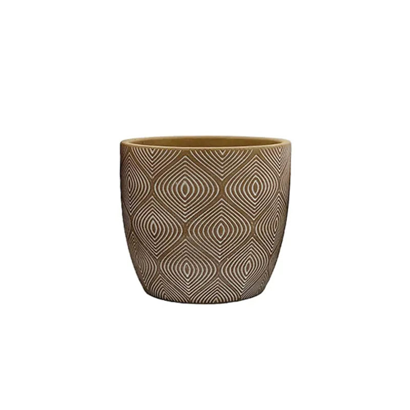 Κασπώ (Φ11x10.5) Marhome Καφέ/Λευκό 06-20060