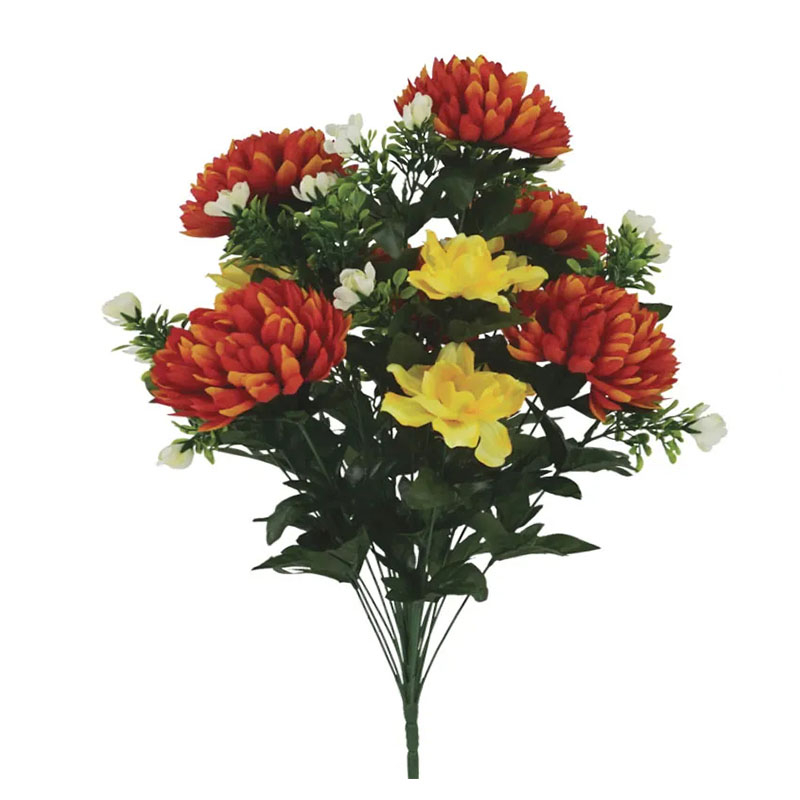 Τεχνητό Μπουκέτο Λουλουδιών 59.5εκ. Marhome 00-27414-3
