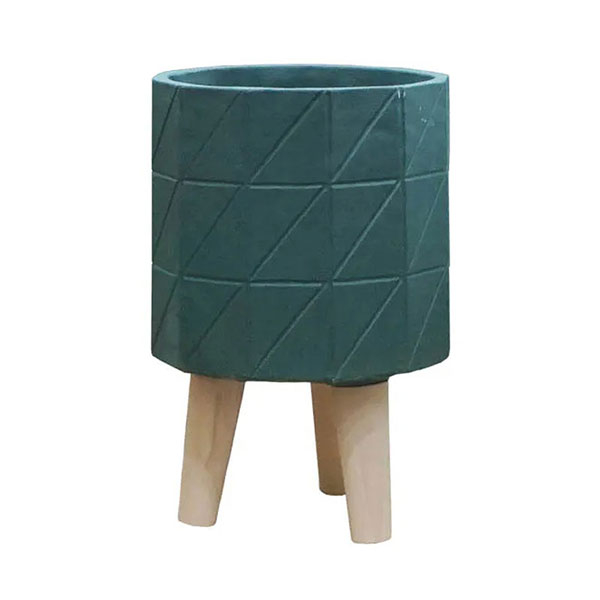 Κασπώ Με Βάση (Φ19.5x28.5) Marhome Πράσινο 06-21203-1